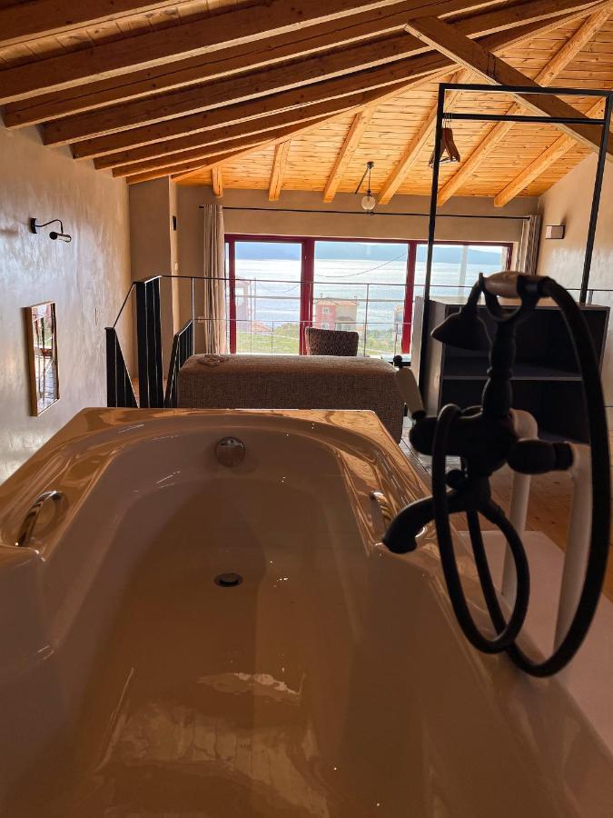 Modern Stone Villas With Swimming Pool Aliveri Exterior foto